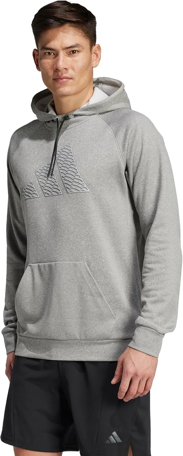 adidas Men's Game and Go Big Logo Training Hoodie