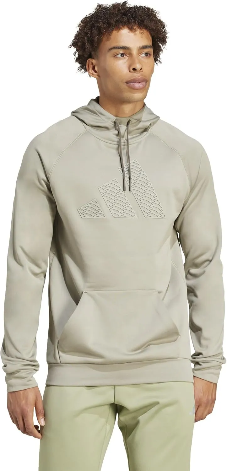 adidas Men's Game and Go Big Logo Training Hoodie