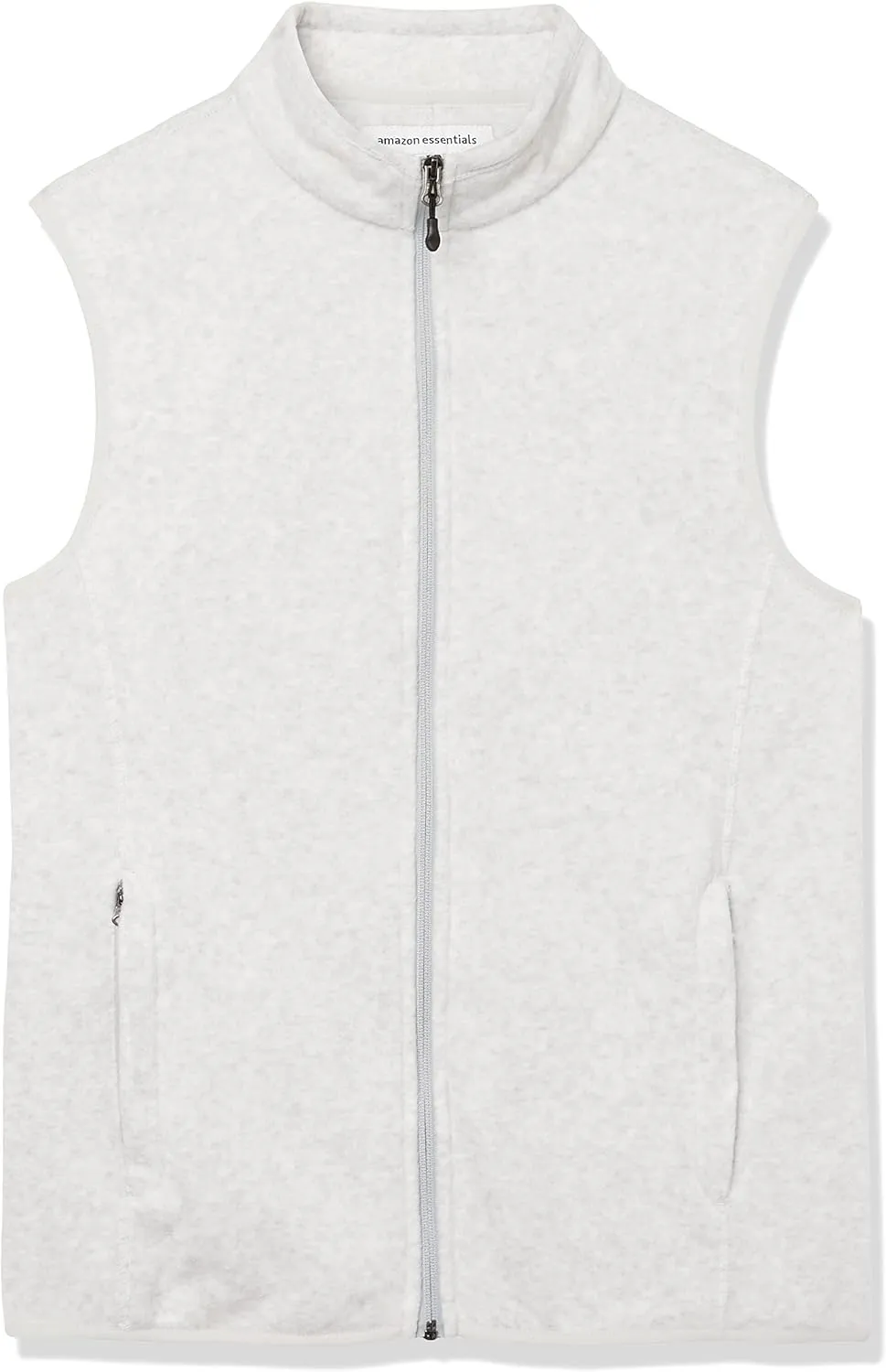 Amazon Essentials Men's Full-Zip Polar Fleece Vest (Available in Big & Tall)