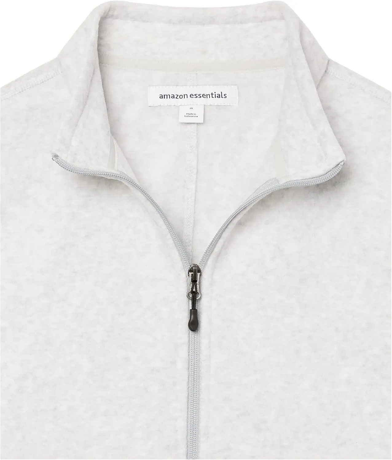 Amazon Essentials Men's Full-Zip Polar Fleece Vest (Available in Big & Tall)