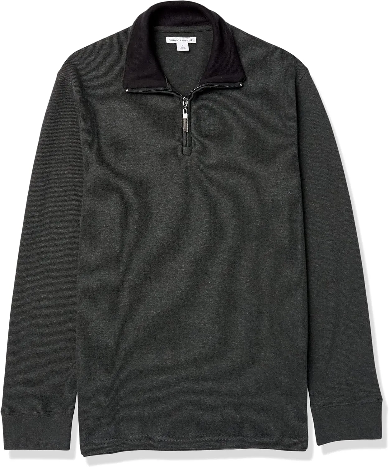 Amazon Essentials Men's Quarter-Zip French Rib Sweater, Casual Wear