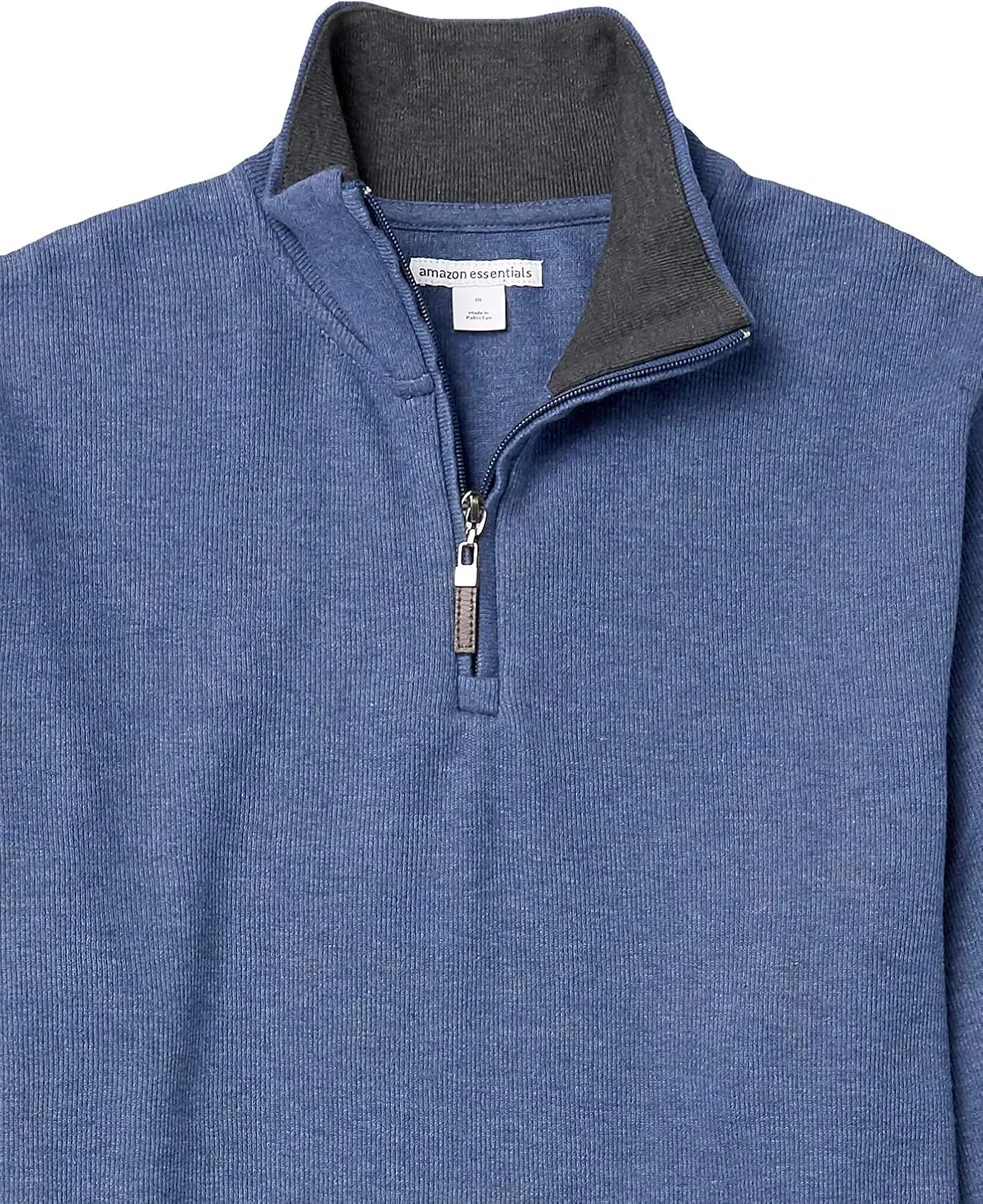 Amazon Essentials Men's Quarter-Zip French Rib Sweater, Casual Wear