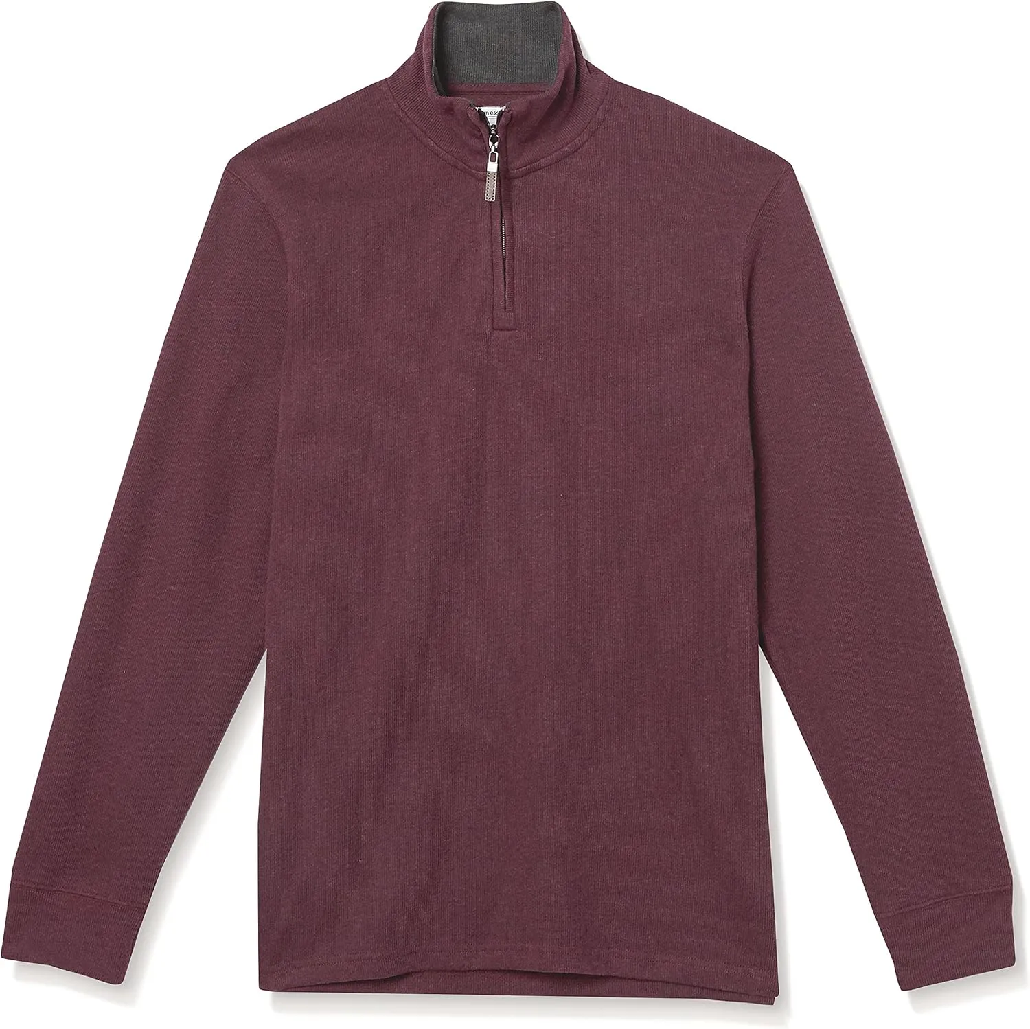Amazon Essentials Men's Quarter-Zip French Rib Sweater, Casual Wear