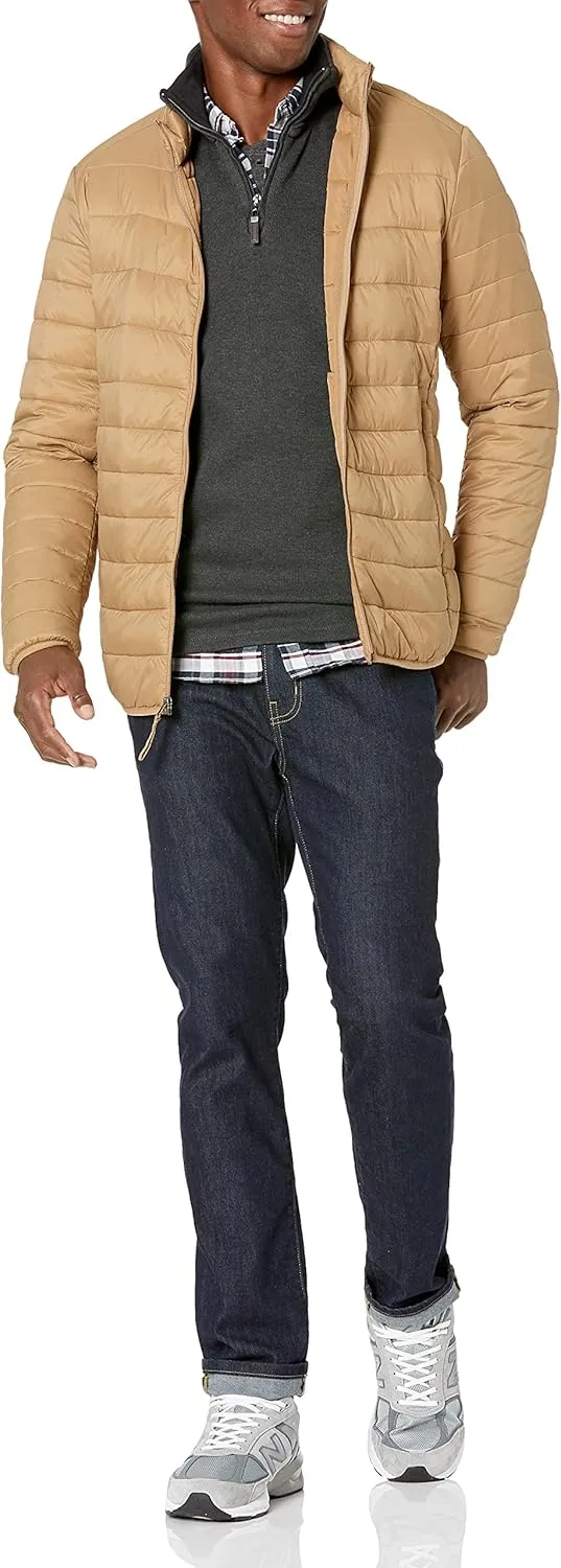 Amazon Essentials Men's Quarter-Zip French Rib Sweater, Casual Wear
