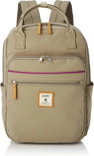 Anero Grande CINNAMON GTM0331Z Backpack, A4, Multi-Storage / PC Storage, Gray Beige