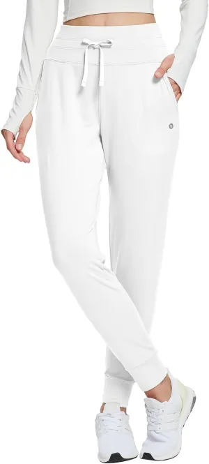 baleaf Women's Fleece Lined Pants Water-Resistant Sweatpants Winter Thermal Ski Hiking Running Joggers
