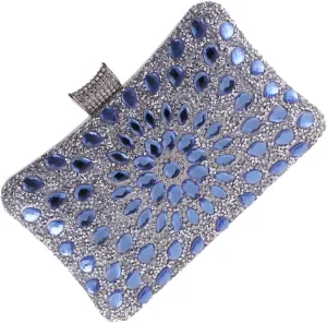 BESPORTBLE Fashionable Women's Clutch Purse Luxury Evening Bag Synthetic Leather Secure Closure Great for Events