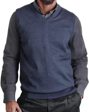 Blue Ocean Big and Tall Casual Heather Sweater Vest