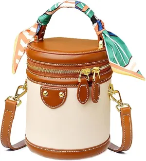 Colorblock Bucket Bag for Women, 2025 Colorblock Bucket Bag Casual, Fashionable Crossbody Bag for Womens