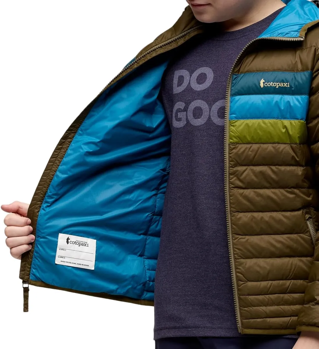 Cotopaxi Children's Fuego Down Hooded Jacket