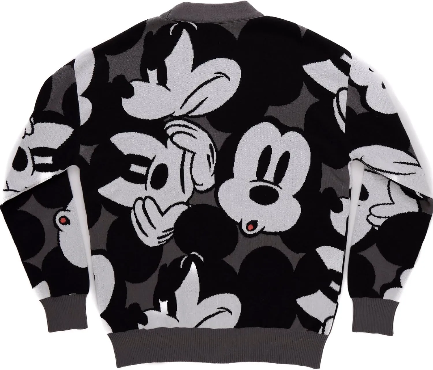 Disney Mickey Mouse Minnie Mouse Adult Oversized Cardigan Sweater Sizes X-Small - 2XL