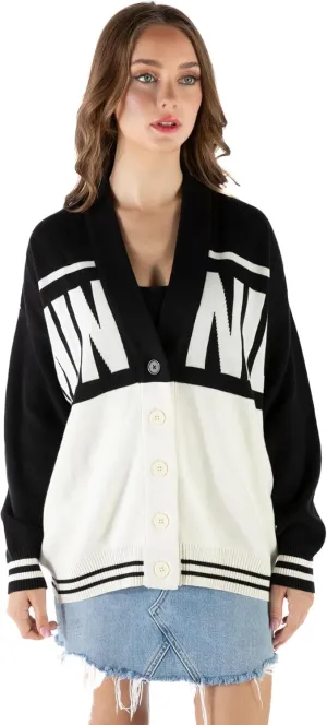Disney Mickey Mouse Minnie Mouse Adult Oversized Cardigan Sweater Sizes X-Small - 2XL