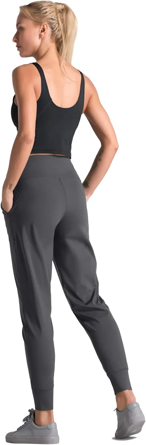 Dragon Fit Joggers for Women with Pockets,High Waist Workout Yoga Tapered Sweatpants Women's Lounge Pants
