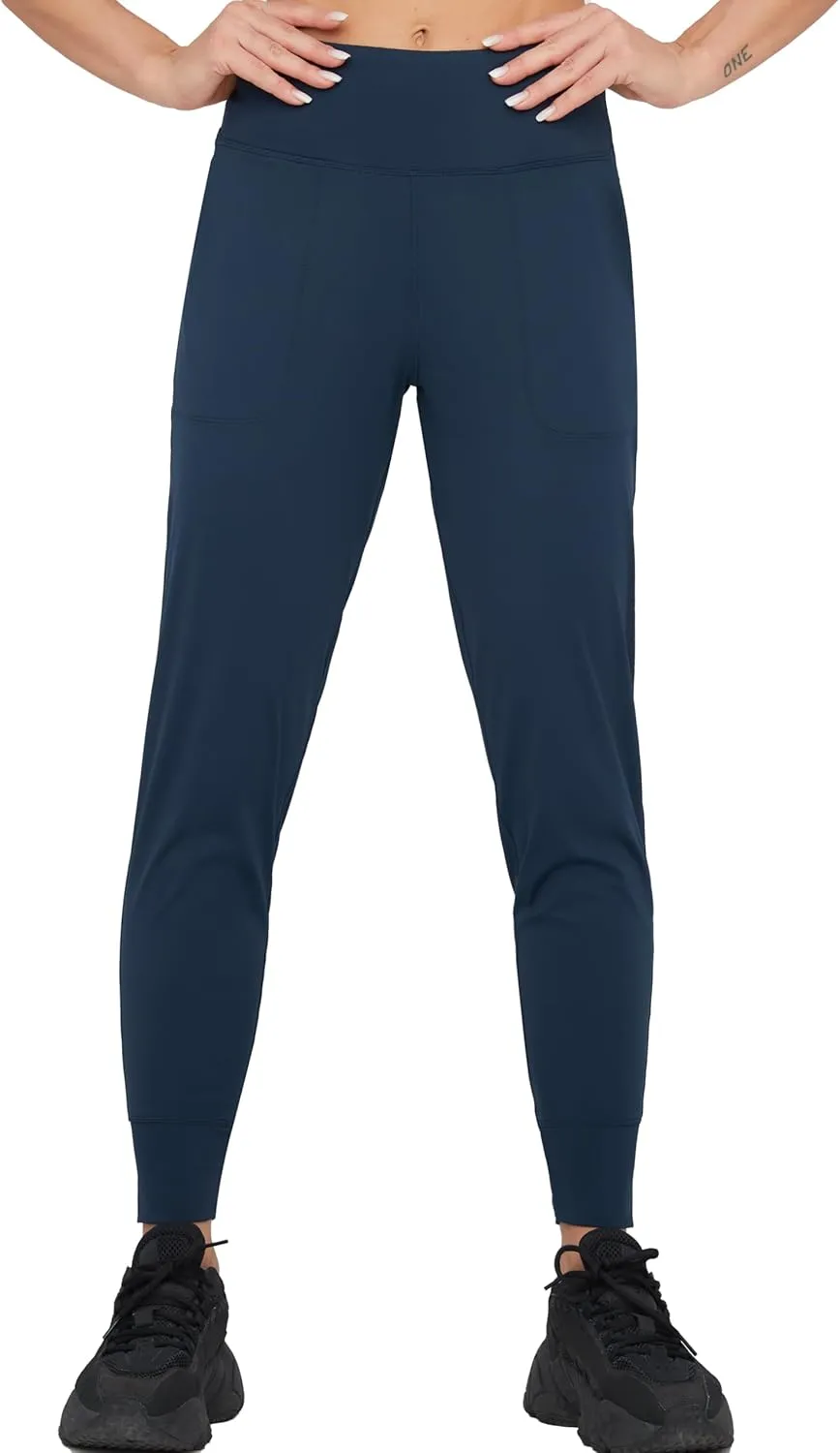 Dragon Fit Joggers for Women with Pockets,High Waist Workout Yoga Tapered Sweatpants Women's Lounge Pants