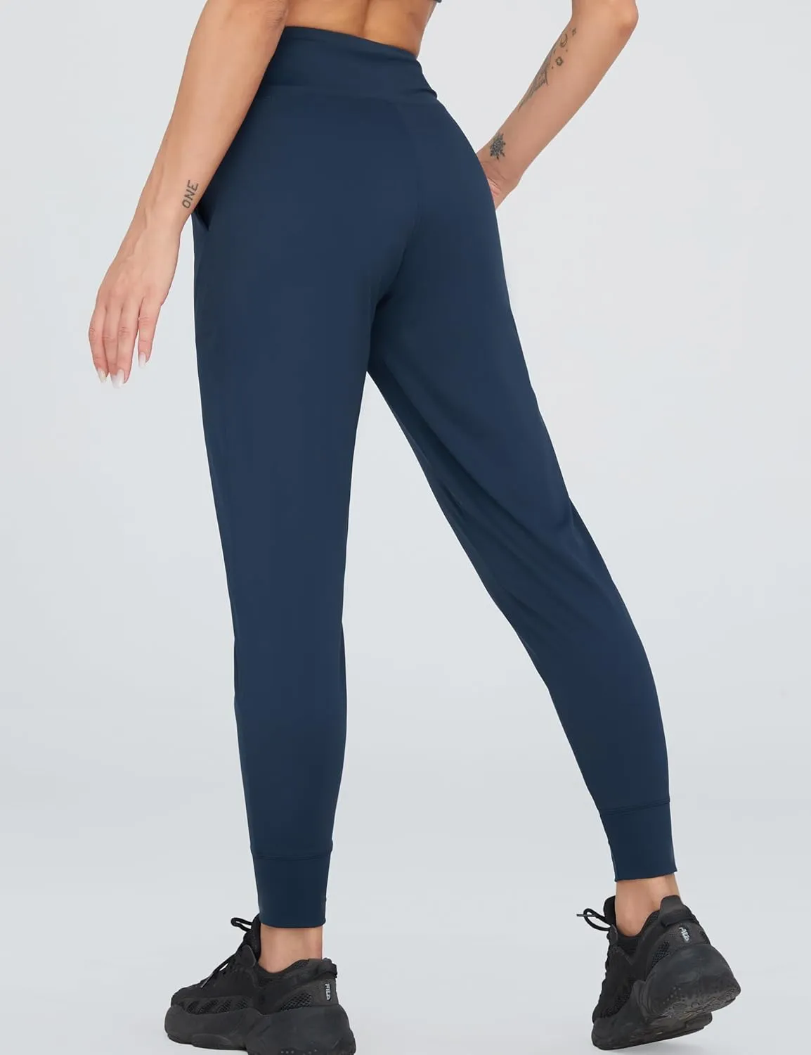 Dragon Fit Joggers for Women with Pockets,High Waist Workout Yoga Tapered Sweatpants Women's Lounge Pants