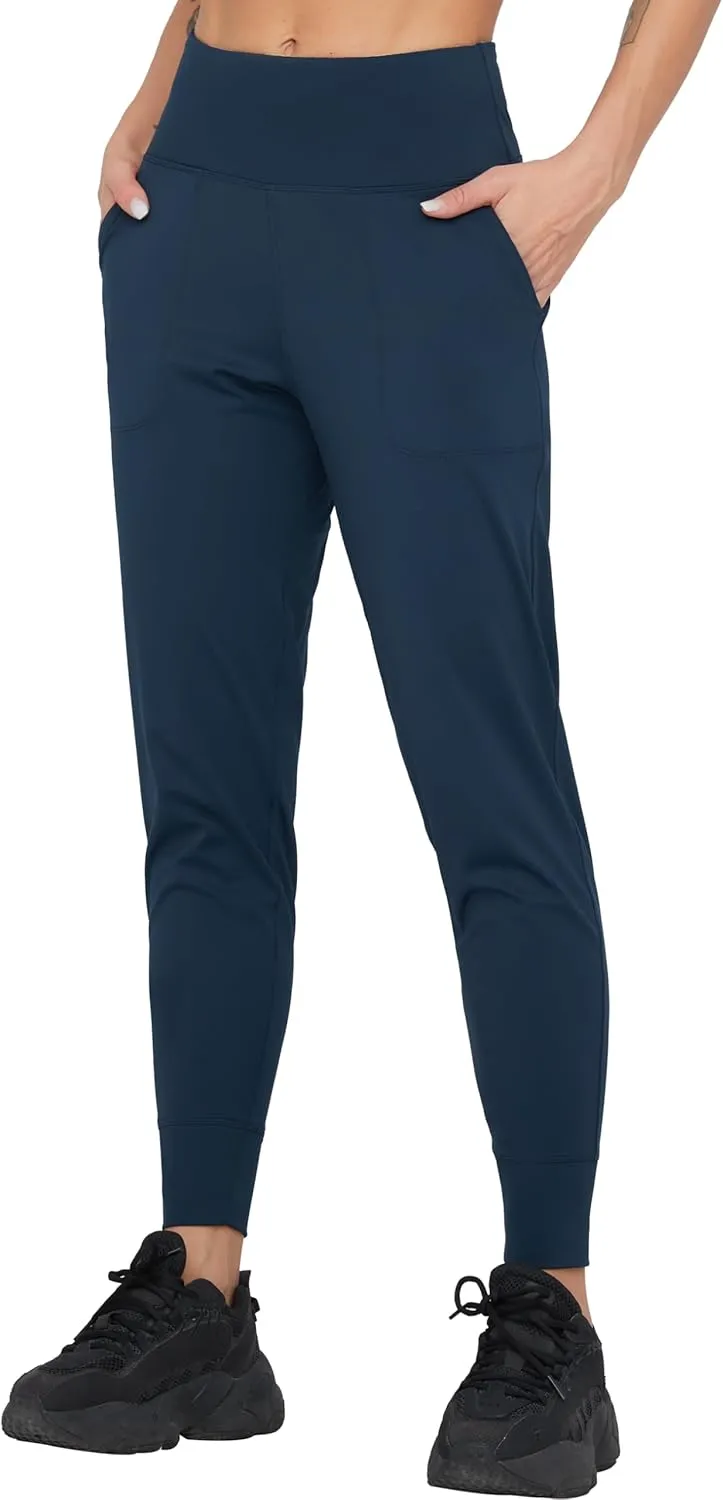 Dragon Fit Joggers for Women with Pockets,High Waist Workout Yoga Tapered Sweatpants Women's Lounge Pants