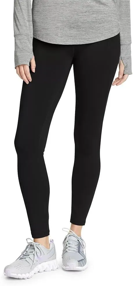 Eddie Bauer Women's Glacier Peak Fleece-Lined Tights