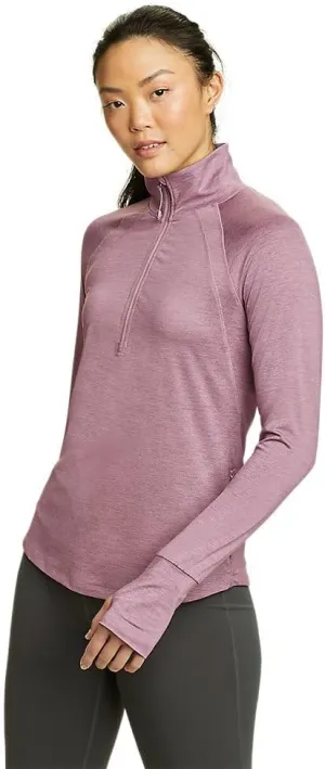 Eddie Bauer Women's Regular Ls Reso 1/4 Zip
