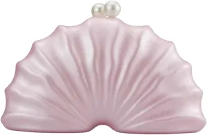 Fashionable Acrylic Evening Clutch In Shell Shape Shoulder Bag Crossbody Purse For Weddings And Cocktail Party