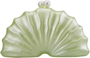 Fashionable Acrylic Evening Clutch In Shell Shape Shoulder Bag Crossbody Purse For Weddings And Cocktail Party