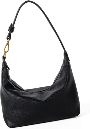 Fashionable Bucket Bag for Women and Girls PU Leather Shoulder Purse Armpit Handbag Winter Underarm Bags