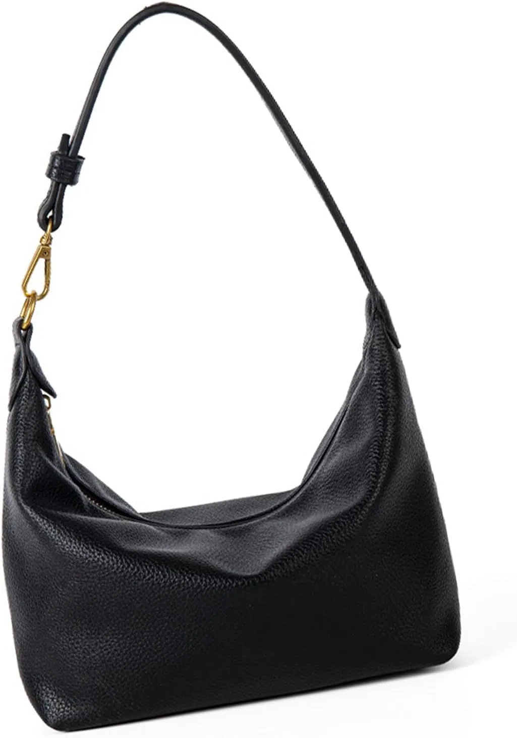Fashionable Bucket Bag for Women and Girls PU Leather Shoulder Purse Armpit Handbag Winter Underarm Bags
