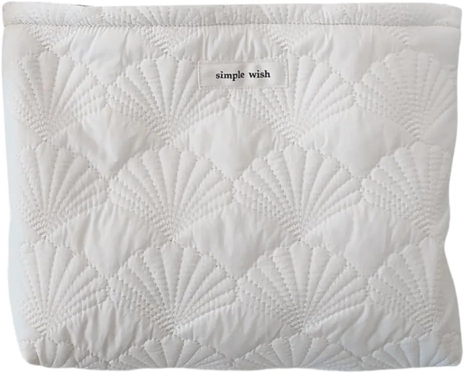 Fashionable Cotton Makeup Bag Toiletry Storage Bag Large Capacity Beauty Organized Suitable for Travel and Home Use
