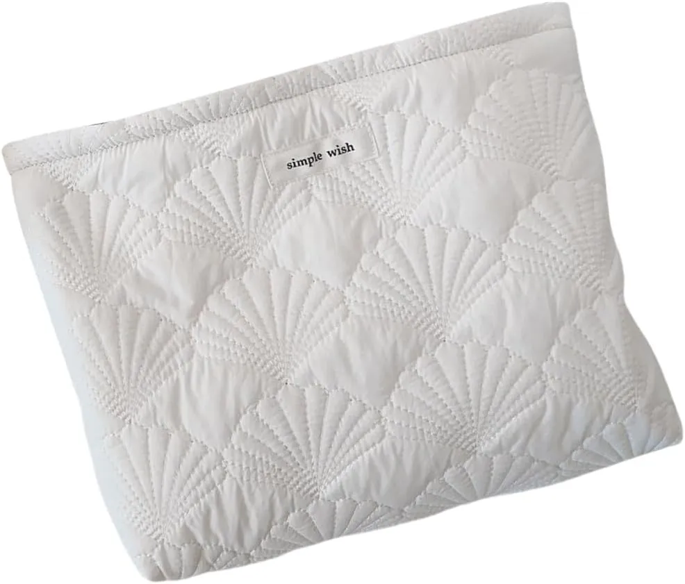 Fashionable Cotton Makeup Bag Toiletry Storage Bag Large Capacity Beauty Organized Suitable for Travel and Home Use
