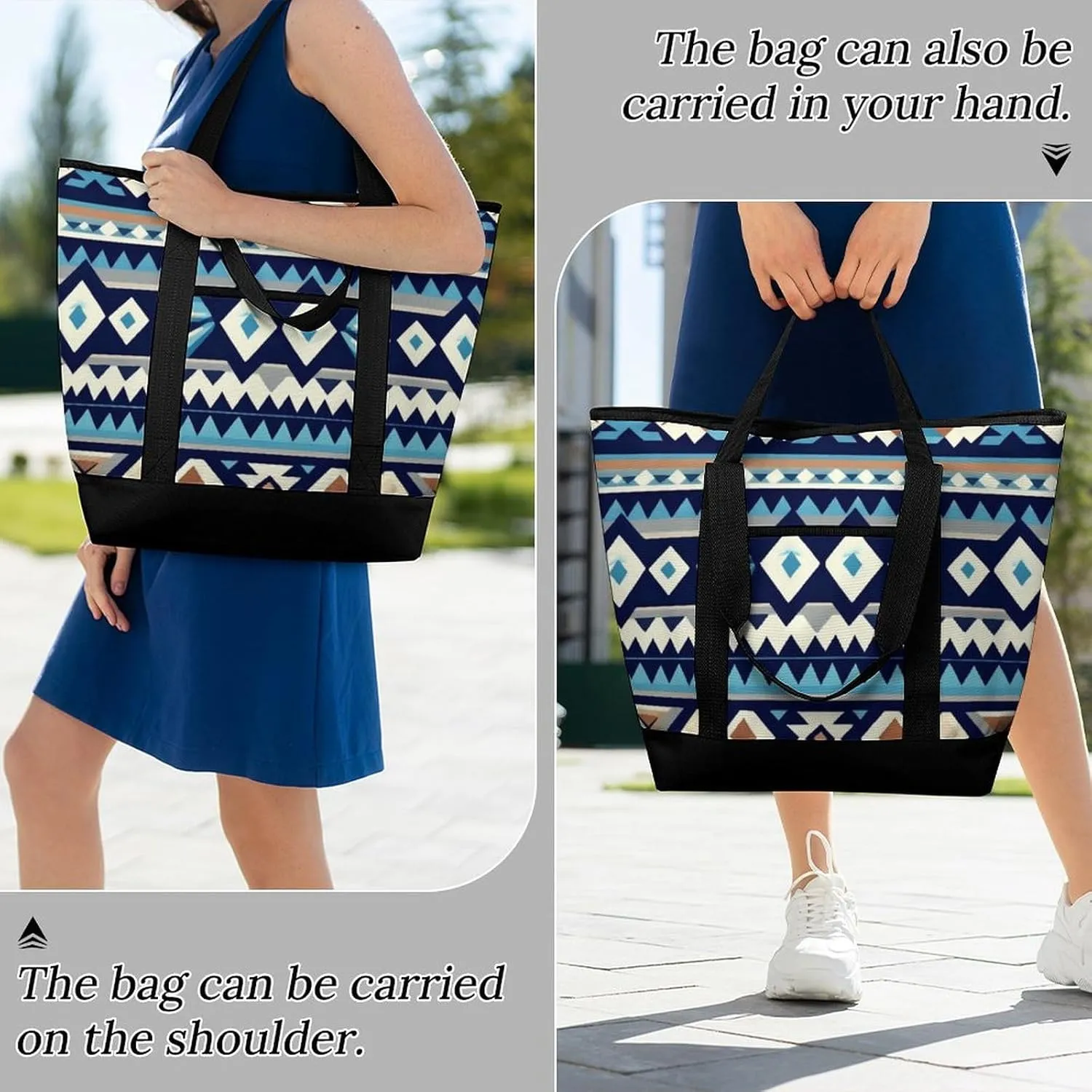 Fashionable Large Thermal Tote Bag Insulated Work/Commute Bag For Women & Men
