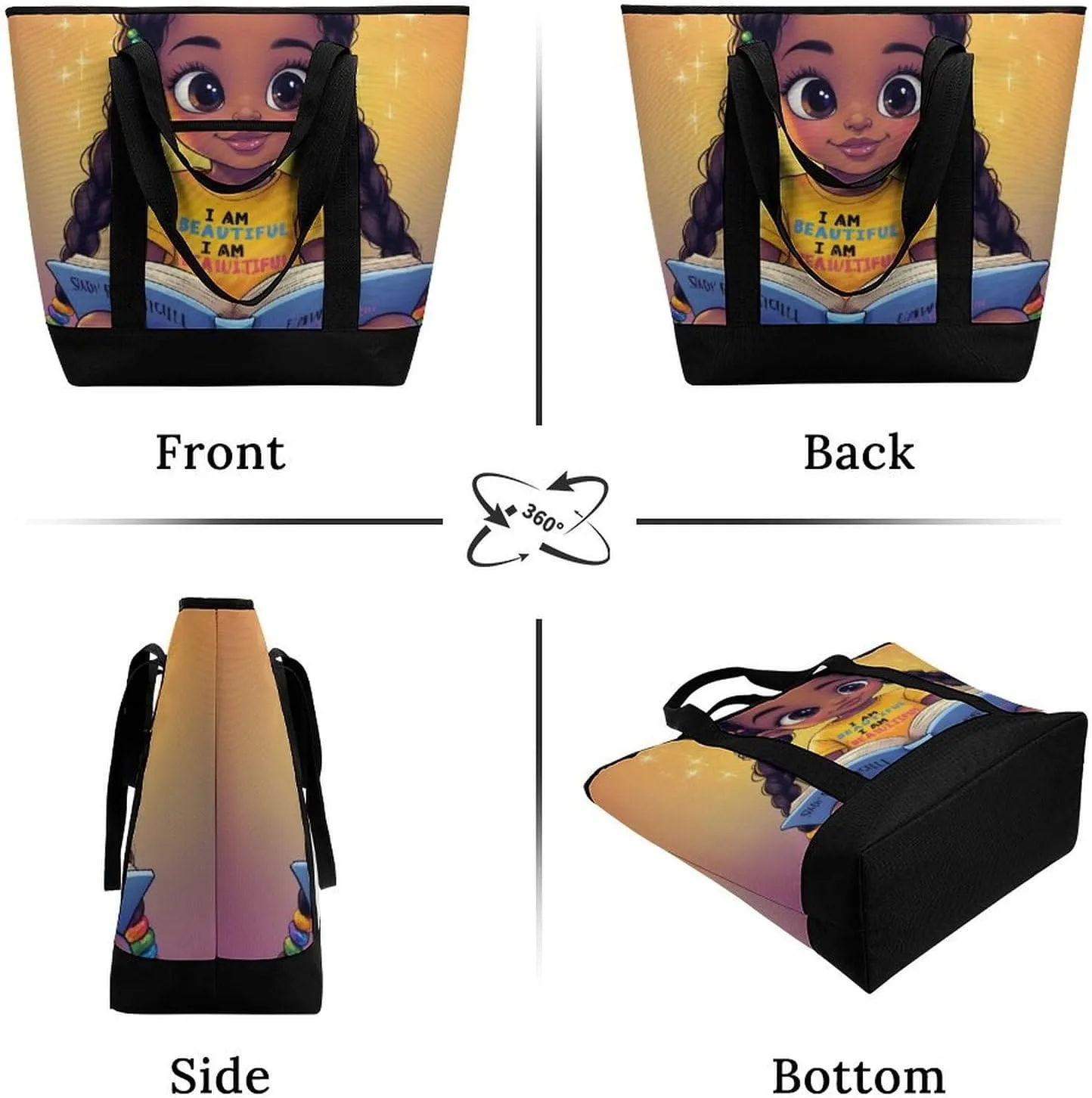 Fashionable Large Thermal Tote Bag Insulated Work/Commute Bag For Women & Men