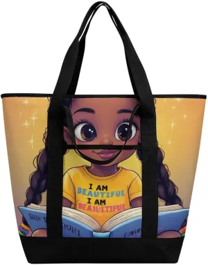 Fashionable Large Thermal Tote Bag Insulated Work/Commute Bag For Women & Men