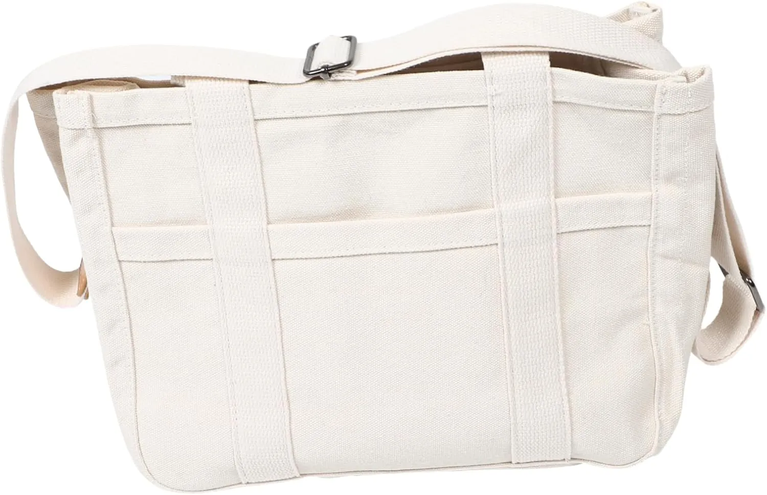 Fashionable Mom Tote Bag Multifunctional Canvas Baby Bag Shoulder Crossbody and Hand Carry Options Large Storage Space for