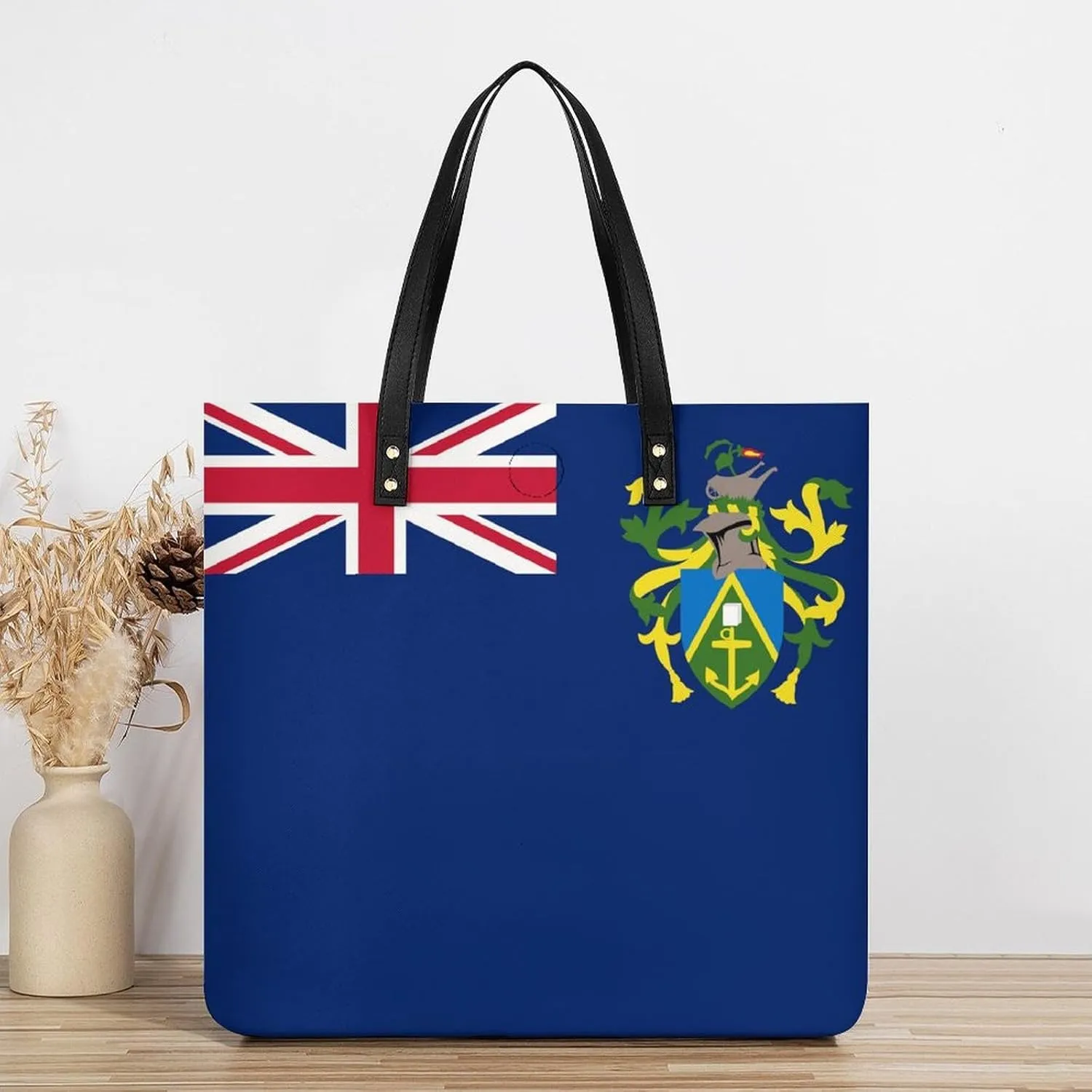 Fashionable Papua New Guinea Flag Women's Leather Hobo Tote Bag Large Capacity for Daily Essentials