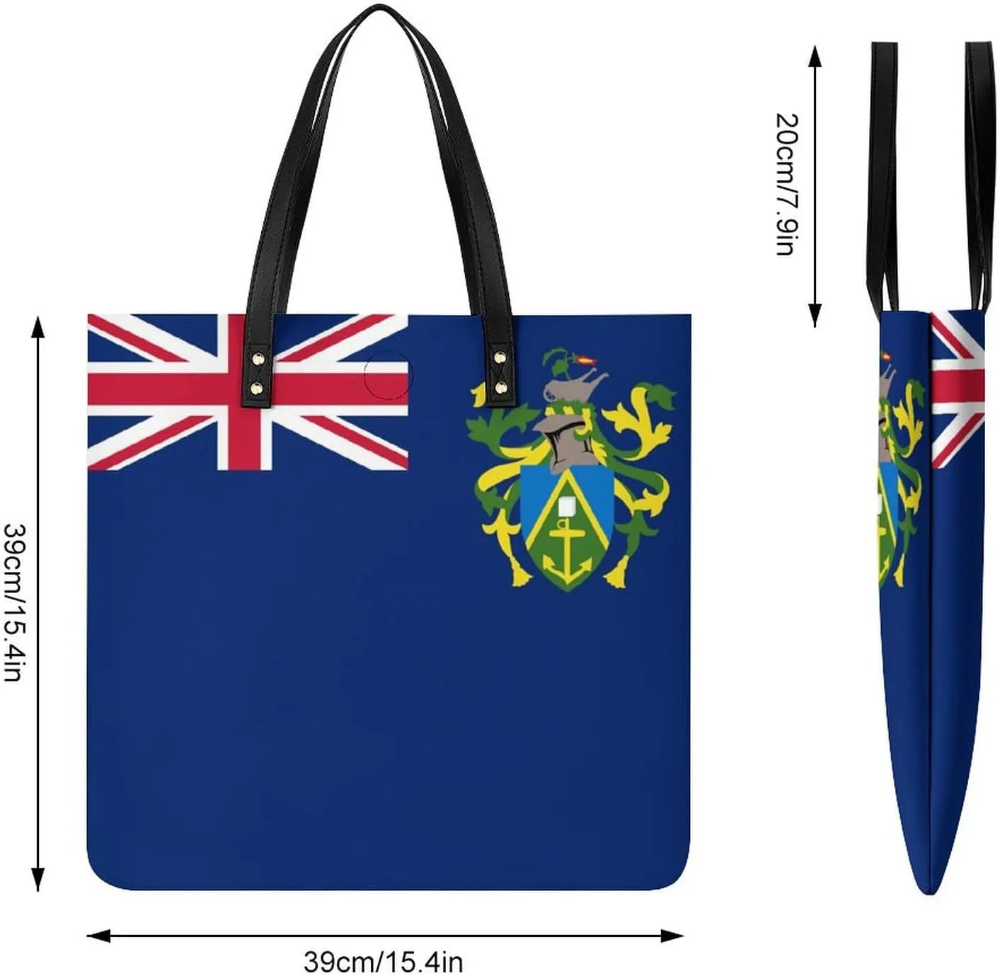 Fashionable Papua New Guinea Flag Women's Leather Hobo Tote Bag Large Capacity for Daily Essentials
