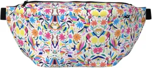 FoRes Mexican Otomi Animals Unisex Fanny Pack  Ideal for Travel, Running, Hiking, Walking, Workout, Fashionable & Large Capacity