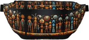 FoRes Primitive Totem Unisex Fanny Pack  Ideal for Travel, Running, Hiking, Walking, Workout, Fashionable & Large Capacity