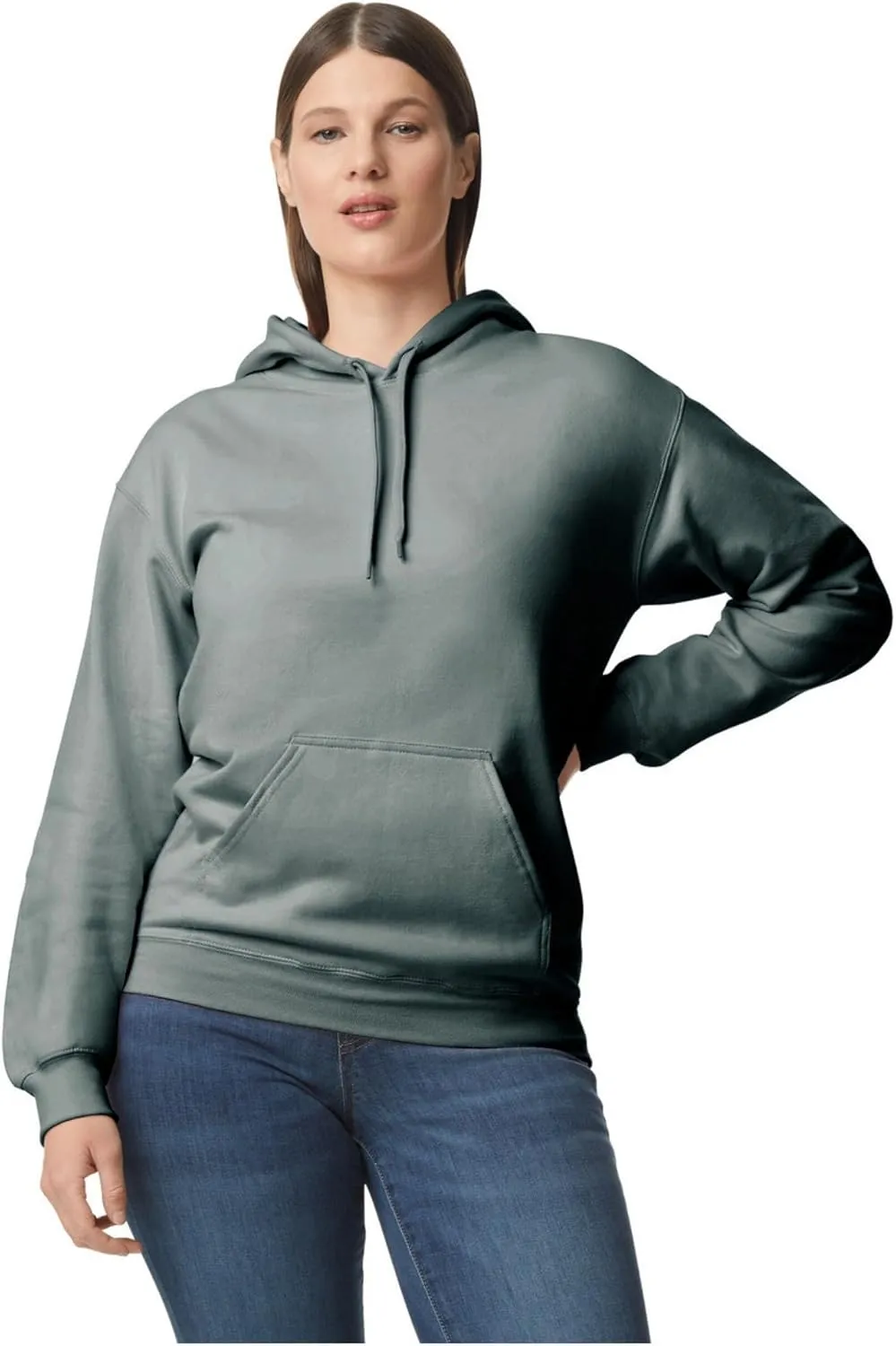 Gildan Unisex Adult Softstyle Fleece Midweight Hoodie