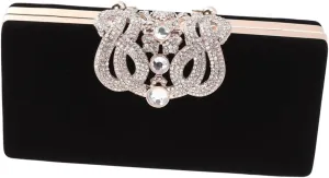 Glamourous Women's Evening Bag Diamond-embellished Dinner Bag for Wedding Fashionable Lady's Clutch for Cocktail Parties
