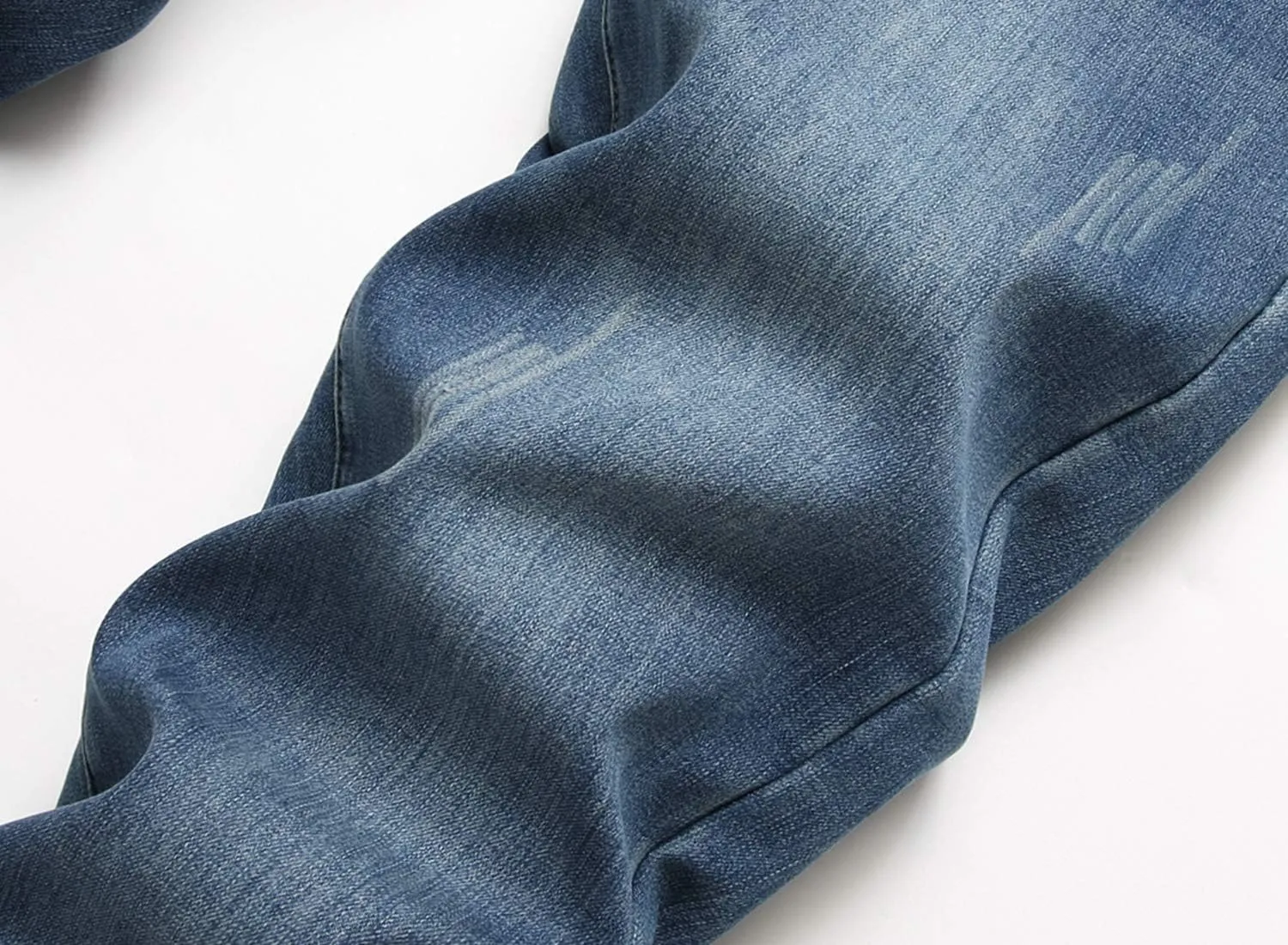 GUNLIRE Men's Thermal Fleece Lined Jeans Winter Slim Fit Thicken Stretch Warm Denim Pants
