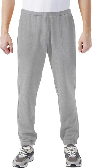 Hat and Beyond Mens Lightweight Sweatpants Elastic Pockets Jogger Pants