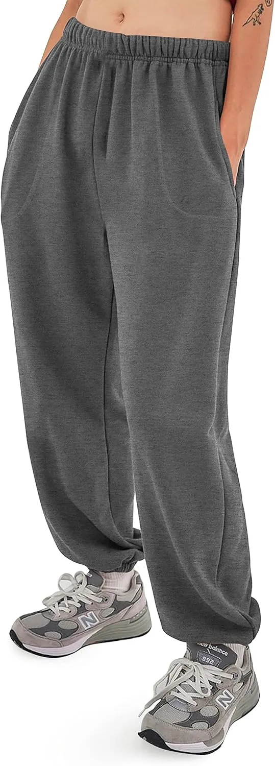 Hat and Beyond Mens Lightweight Sweatpants Elastic Pockets Jogger Pants
