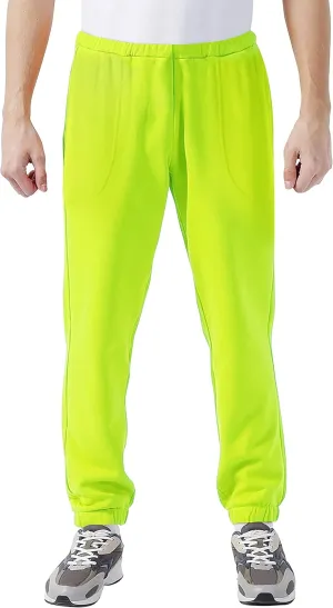Hat and Beyond Mens Lightweight Sweatpants Elastic Pockets Jogger Pants