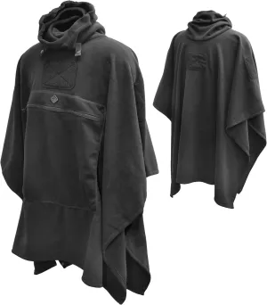 HAZARD 4 Fleece Liner for Poncho Villa Soft-Shell Poncho Insulation - Warm Hooded Coat for Cold Weather, Camping & Outdoors - Windproof Cloak for Men & Women Tactical Gear & Essentials