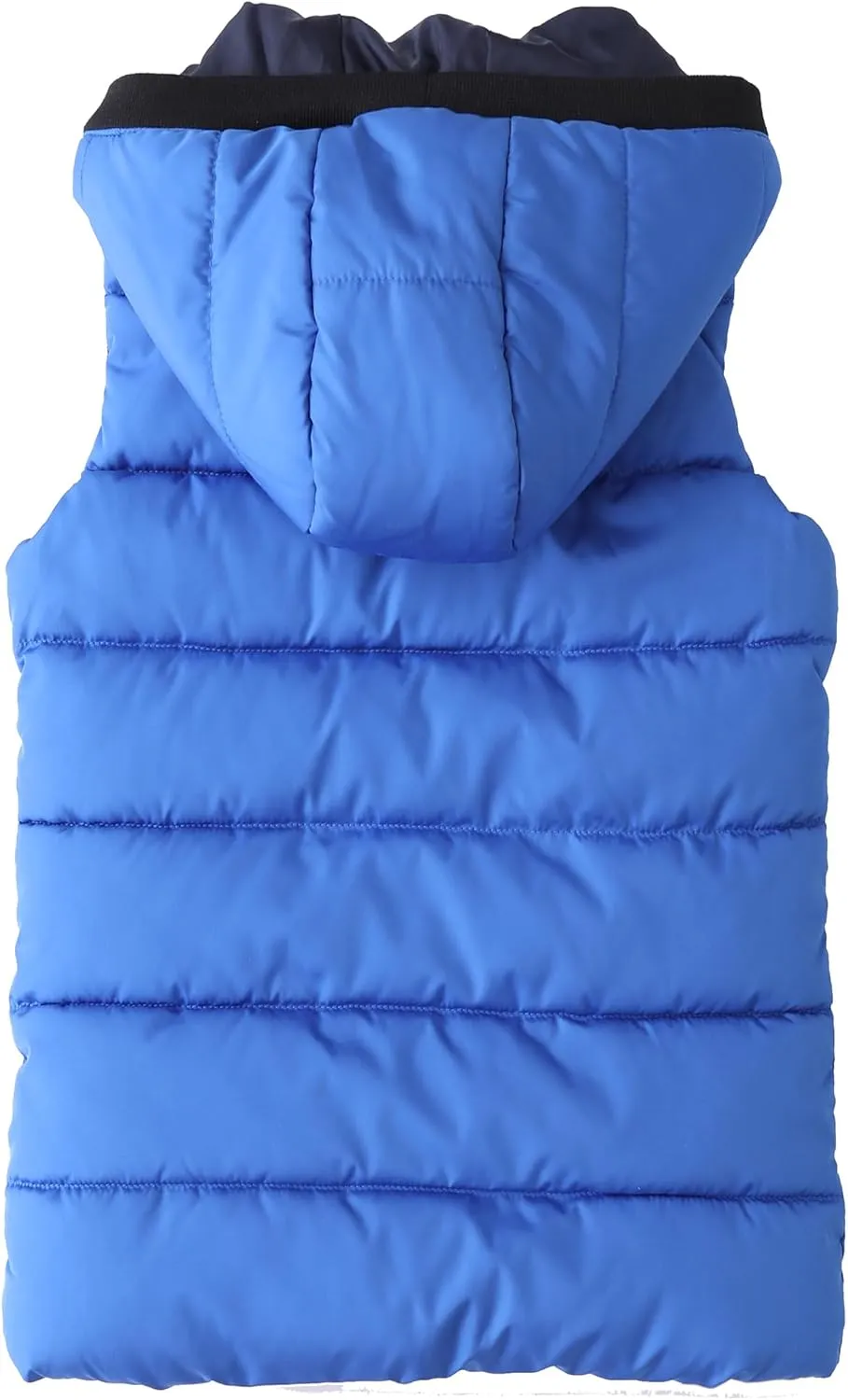 Hiheart Boys Girls Zip-up Fleece Lined Cotton Padded Vest with Hood