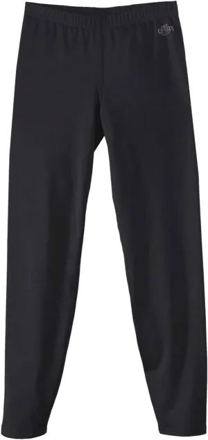 Hot Chillys Youth Micro-Elite Chamois Tights UPF 30 Midweight Body Fit Base Layer Pants | Thermal Underwear Bottoms for Kids