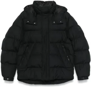 Hugo Boss Men's H Corbinian Black Down Puffer Coat (US, Numeric, 54, Regular, Regular, Black)