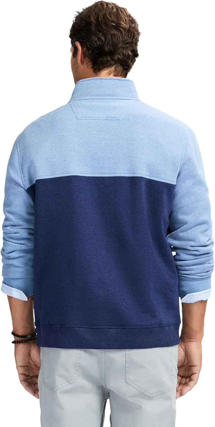 IZOD Men's Advantage Performance Quarter Zip Fleece Pullover Sweatshirt