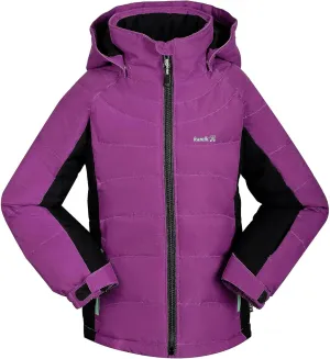 Kamik Girl's Aayla Synthetic Down Jacket (Toddler/Little Kids/Big Kids) Orchid/Black 7 Little Kid