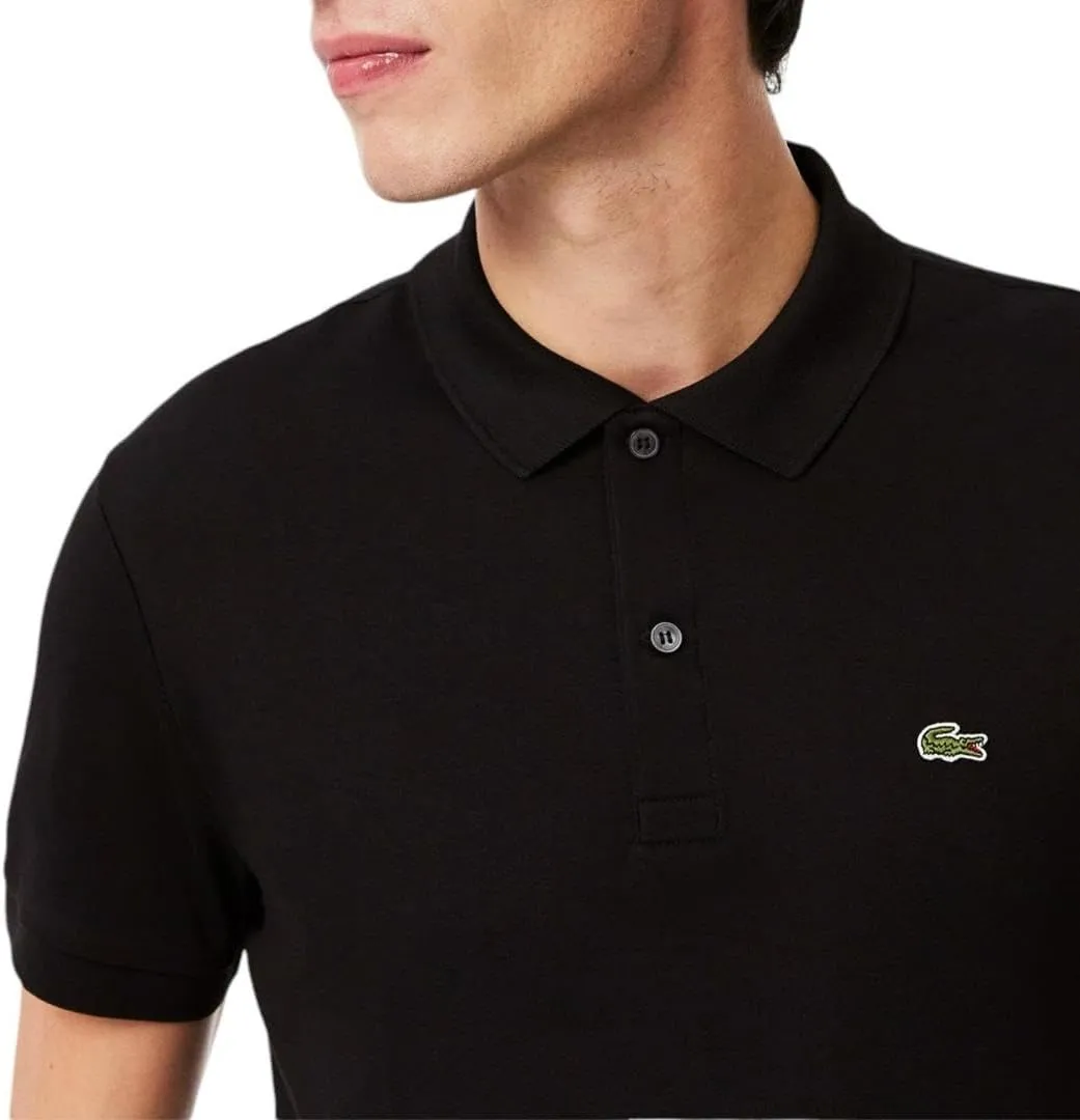 Lacoste Men's Short Sleeve Pima Jersey Interlock Regular Fit Polo Shirt