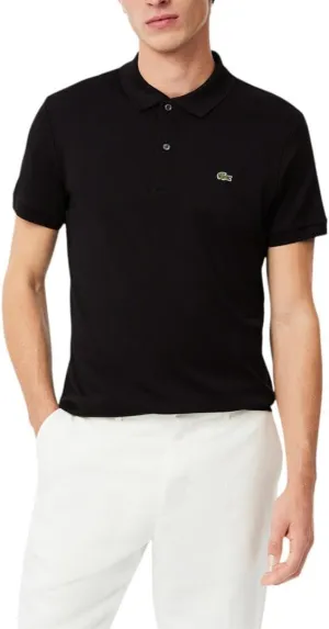 Lacoste Men's Short Sleeve Pima Jersey Interlock Regular Fit Polo Shirt